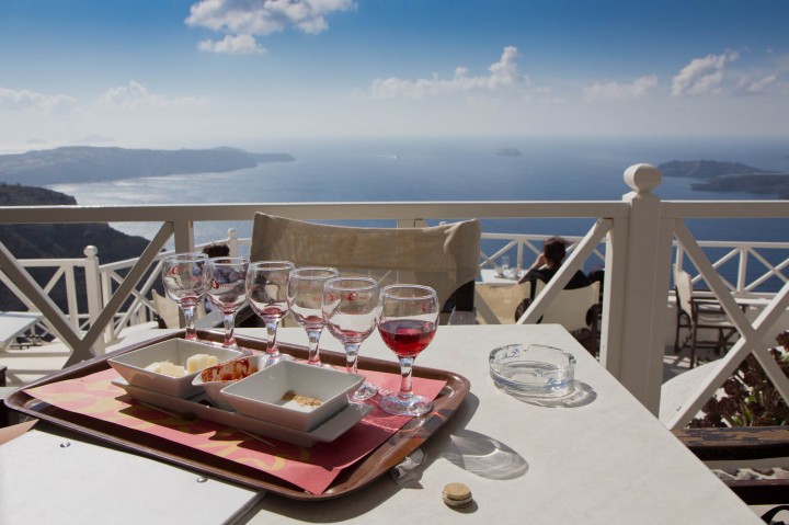 Santorini - Greece. 10 of the best wine regions you have probably never heard of - THE FLASH PACK