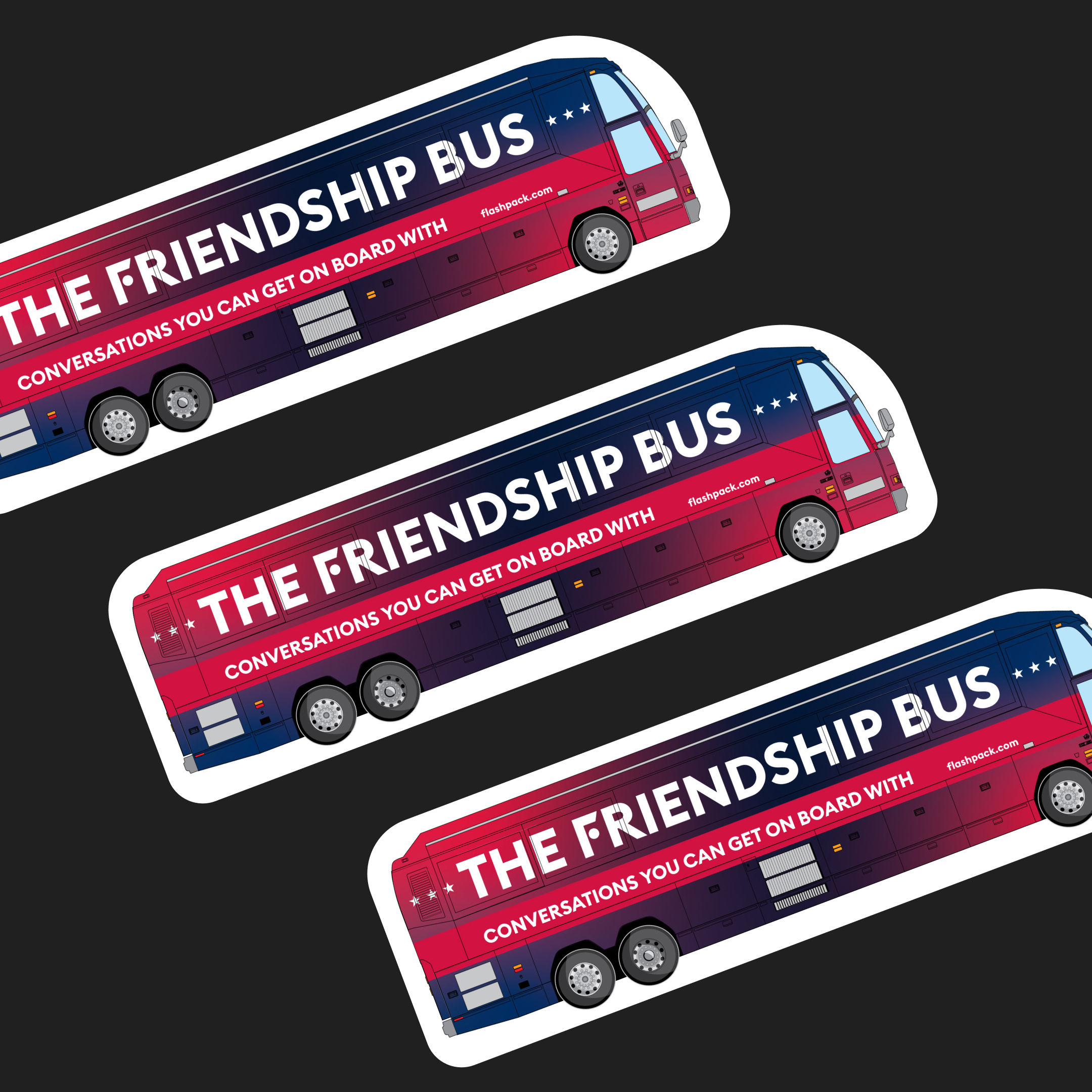 Friends top Friendship Bus